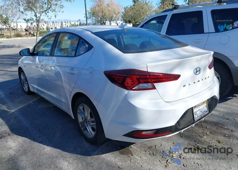 2020 Hyundai Elantra Sel from USA, damaged, VIN 5NPD84LF4LH571595